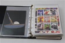 Notebook Containing Various FDC, Stamps, Pamphlet