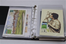 Notebook Containing Various FDC, Stamps, Pamphlet