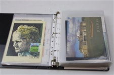 Notebook Containing Various FDC, Stamps, Pamphlet