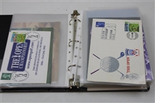 Notebook Containing Various FDC, Stamps, Pamphlet