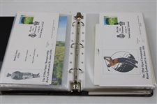 Notebook Containing Various FDC, Stamps, Pamphlet