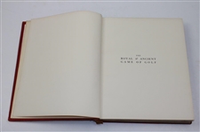 1912 'The Royal & Ancient Game Of Golf' Limited Ed 487/900 Book by H. Hilton & G. Smith