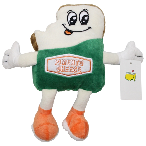 Unique 2025 Masters Tournament Limited Pimento Cheese Stuffed Doll - New w/Tags