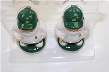 Masters Tournament Twin Caddie Gnomes Salt & Pepper Shakers in Original Box