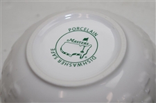 Masters Tournament Porcelain Set of Three (3) Green/Yellow/White Bowls in Original Box