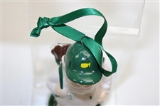 Masters Tournament Caddie Gnome Tree Ornament in Original Box