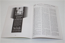 1934 Annual Invitation Tournament (First Masters) Reproduction Program