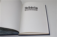 1989 'The Ryder Cup The Illustrated History' Authors Presentation Copy 9/95 Signed by Authors Hobbs & Alliss