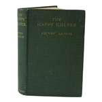 1914 The Happy Golfer Book by Henry Leach