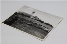 1929 Walter Hagen 'Draws A Crowd In Medal Play' at Hillcrest CC AP Press Photo