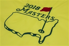 2013 & 2018 Masters Tournament Flags w/Green & White Masters Undated Flag - Embroidered