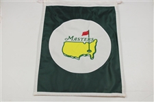 2013 & 2018 Masters Tournament Flags w/Green & White Masters Undated Flag - Embroidered