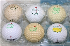 Thirty-Six (36) Assorted Masters Tournament Logo Golf Balls