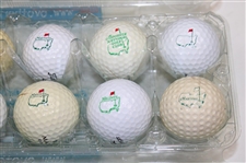 Thirty-Six (36) Assorted Masters Tournament Logo Golf Balls