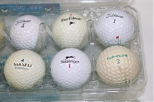 Thirty-Six (36) Assorted Masters Tournament Logo Golf Balls