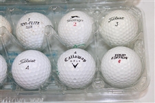 Thirty-Six (36) Assorted Masters Tournament Logo Golf Balls