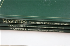 The Masters 'First 41 Years', 1978 & 1979 Green Tournament Annual Books - First Three!