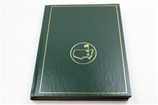 1980-1989 Masters Tournament Green Annual Books - Missing 1986 - Nine (9)