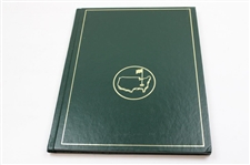 1980-1989 Masters Tournament Green Annual Books - Missing 1986 - Nine (9)