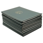2000-2009 Masters Tournament Green Annual Books Including 2001, 2002 & 2005 - Ten (10)
