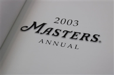 2000-2009 Masters Tournament Green Annual Books Including 2001, 2002 & 2005 - Ten (10)
