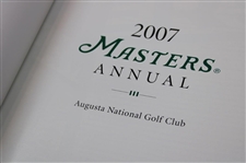 2000-2009 Masters Tournament Green Annual Books Including 2001, 2002 & 2005 - Ten (10)