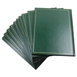 2000-2009 Masters Tournament Green Annual Books Including 2001, 2002 & 2005 - Ten (10)