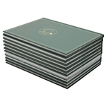 2010-2019 Masters Tournament Green Annual Books Including 2019 - Ten (10)