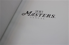 2010-2019 Masters Tournament Green Annual Books Including 2019 - Ten (10)