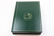 2010-2019 Masters Tournament Green Annual Books Including 2019 - Ten (10)
