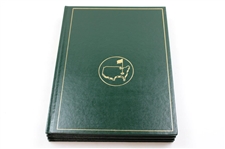 2010-2019 Masters Tournament Green Annual Books Including 2019 - Ten (10)