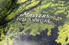 2020-2022 Masters Tournament Green Annual Books - Three (3)