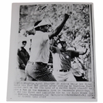 1974 Monsanto Open Lee Elder Historic Win Wire Photo - Earned Masters Invite