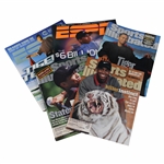 Five (5) Tiger Woods Cover Magazines