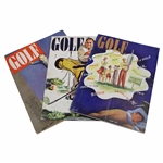 1938, 1939 & 1941 Golf Magazines - September, Fall & June