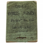 Bobby Jones Golf "Flicker" No. 11a - Drive & Mashie Book - Printed in England