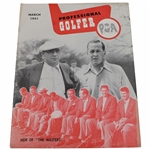 Past Masters Cover 1951 Professional Golfer Magazine