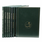 First Forty One, 1978, 1979, 1982, 1991, 2000 & 2005 Masters Tournament Green Annual Books