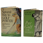 Judy Rankin & Louise Suggs Books - A Natural Way to Par Golf & Par Golf For Women