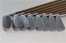 Spalding Robert T. Jones Jr. Registered Tournament Model WLK Iron Set (2-9)