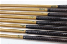Spalding Robert T. Jones Jr. Registered Tournament Model WLK Iron Set (2-9)