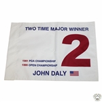 John Daly 2 Time Major Winner Flag - Daly Collection