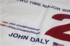 John Daly 2 Time Major Winner Flag - Daly Collection