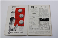 Golf Digest Magazines with Byron Nelson & Frank Stranahan Covers