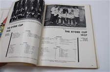 1963 Ryder Cup Golf Matches at East Lake Country Club Official Program