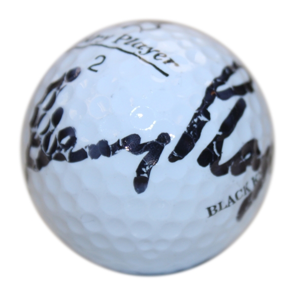 Gary Player Signed Black Knight Logo 2 Golf Ball JSA #AQ58715