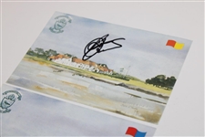 Crenshaw & Couples Signed Portmarnock Golf Club Red Nine Scorecards JSA ALOA