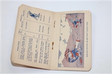1933 Golf Penalties Booklet - Compliments of Dunlop Tire & Rubber Co.
