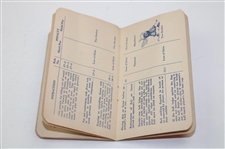 1933 Golf Penalties Booklet - Compliments of Dunlop Tire & Rubber Co.