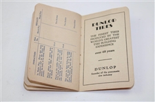 1933 Golf Penalties Booklet - Compliments of Dunlop Tire & Rubber Co.